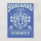 NORWAY SVALBARD LONGYEARBYEN - POLAR BEAR POSTKARTE (Vorderseite)