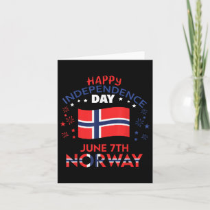 Norwegen 120. Unabhängigkeitstag Norwegen Pride No Karte
