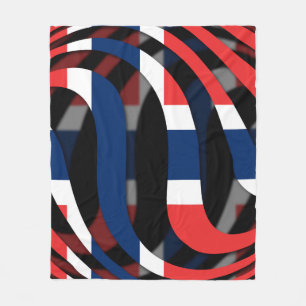 Norwegen #1 fleecedecke