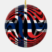 Norwegen #1 keramik ornament (Hinten)