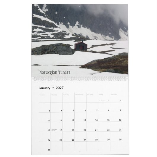 Norwegen 2009 kalender (Jan 2027)