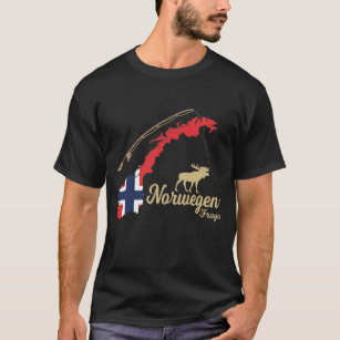 Norwegen 2022 Froya Angeln Skandinavien Motive T-Shirt