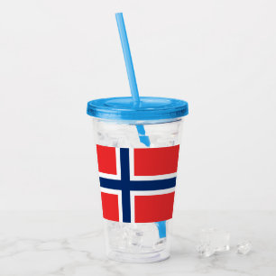 Norwegen Acryltrinkbecher