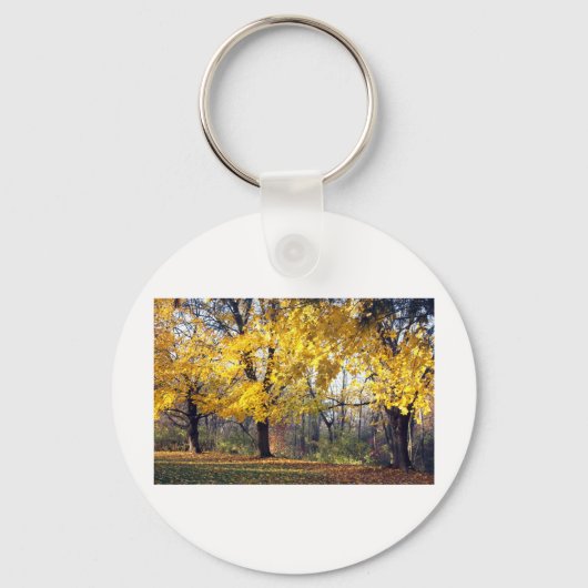 Norwegen-Ahorne Schlüsselanhänger (Vorderseite)