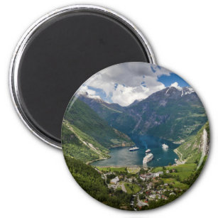 Kühlschrankmagnet,Magnetschild,Magnet Fjorde Norwegen I 