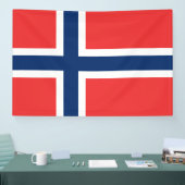 Norwegen Banner (Messe)