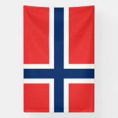 Norwegen Banner (Vertikal)