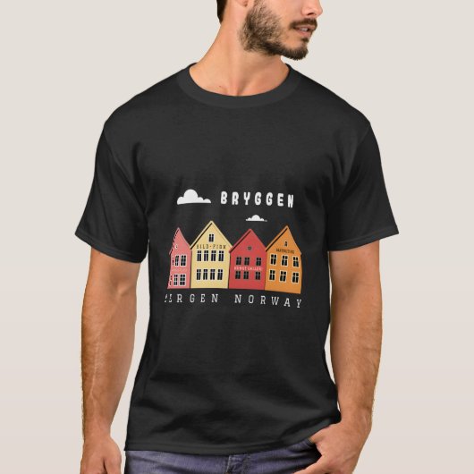 Norwegen Bergen Bryggen Xo4U Original T-Shirt (Vorderseite)