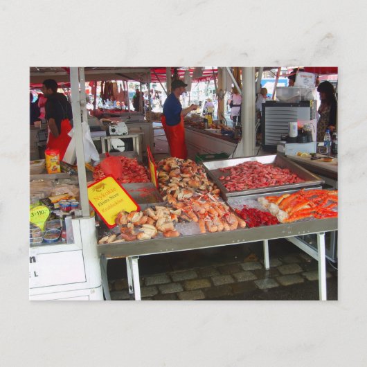 Norwegen, Bergen Postkarte (Vorderseite)