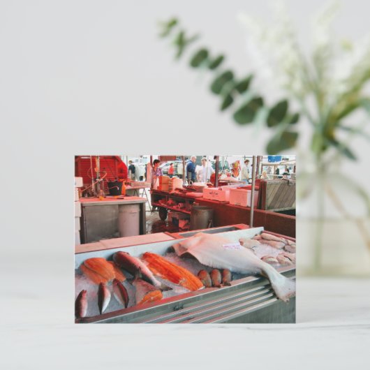 Norwegen, Bergen Postkarte (Stehend Vorderseite)