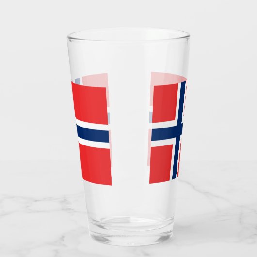 NORWEGEN BIER GLASS GLAS (Links)