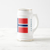 NORWEGEN BIERGLAS (VorderseiteRechts)