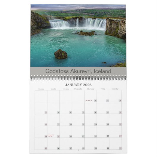 Norwegen bis Island 2020 Kalender (Jan 2026)