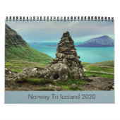 Norwegen bis Island 2020 Kalender (Titelbild)