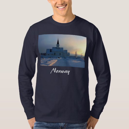 Norwegen/BjerkeKIrke T-Shirt (Vorderseite)