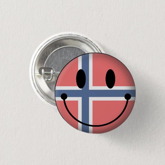 Norwegen Button (Vorne & Hinten)