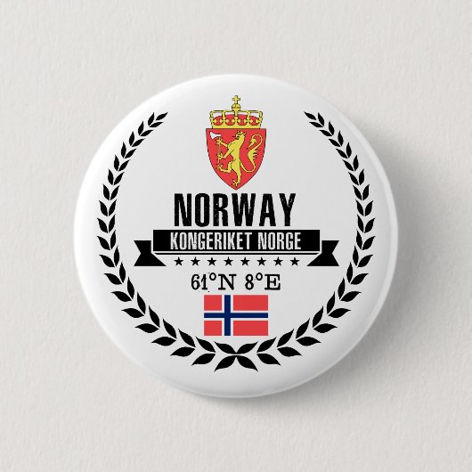 Norwegen Button (Vorderseite)