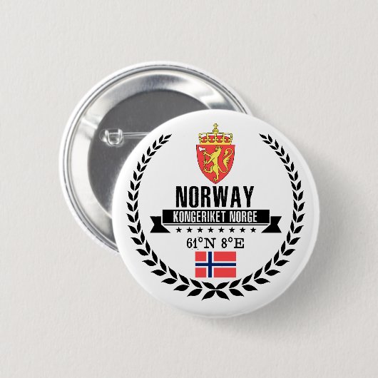 Norwegen Button (Vorne & Hinten)