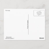 Norwegen Collage Postkarte (Rückseite)