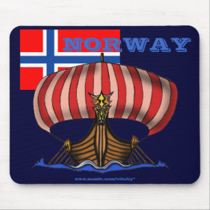 Norwegen cooler mousepad Entwurf