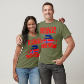 Norwegen Curling 2018 T-Shirt (Unisex)