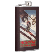 Norwegen - das Zuhause des Skifahrens Flachmann (Rechts)