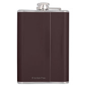 Norwegen - das Zuhause des Skifahrens Flachmann (Rückseite)