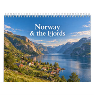 Norwegen & die Fjorde - Malerische Landschaften Kalender