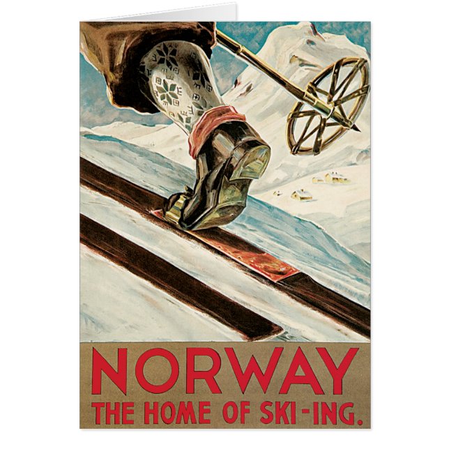 Norwegen ~ Die Zuhause des Skifahrens (Vorne)