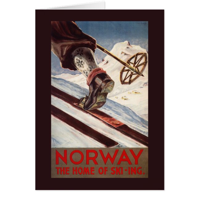Norwegen - Die Zuhause des Skifahrens (Vorne)