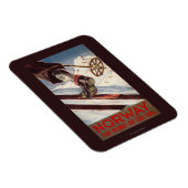 Norwegen - Die Zuhause des Skifahrens Magnet (Rechte Seite)