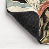 Norwegen ~ Die Zuhause des Skifahrens Mousepad (Ecke)