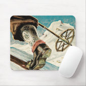 Norwegen ~ Die Zuhause des Skifahrens Mousepad (Mit Mouse)