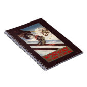 Norwegen - Die Zuhause des Skifahrens Notizblock (Rechte Seite)