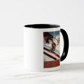 Norwegen - Die Zuhause des Skifahrens Tasse (VorderseiteRechts)