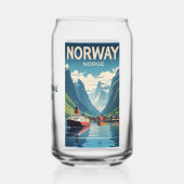 Norwegen Dosenglas (Rückseite)