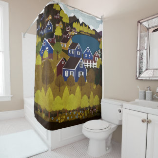 Norwegen Duschvorhang