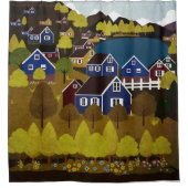 Norwegen Duschvorhang (Vorderseite)