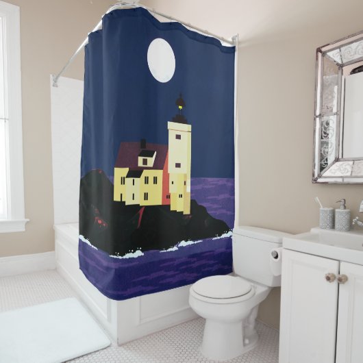 Norwegen Duschvorhang (Beispiel)