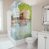 Norwegen Duschvorhang (Beispiel)