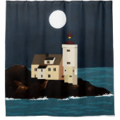 Norwegen Duschvorhang (Vorderseite)