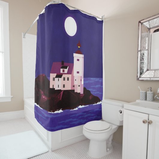 Norwegen Duschvorhang (Beispiel)