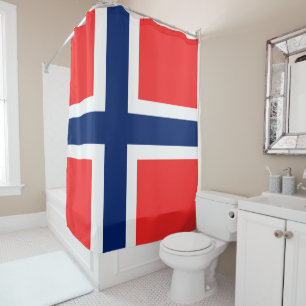 Norwegen Duschvorhang