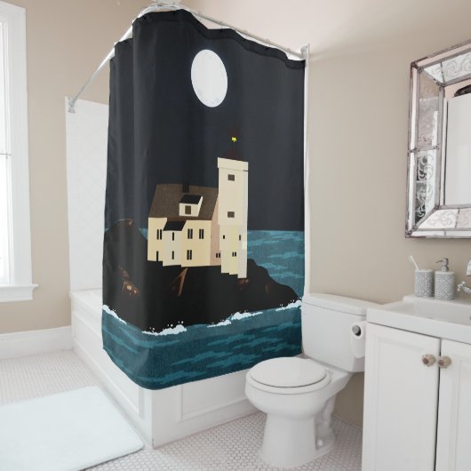 Norwegen Duschvorhang (Beispiel)