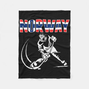 Norwegen Eishockey-Liebhaber-Trikot - Norwegisches Fleecedecke