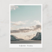 Norwegen Ersfjorden Postkarte (Vorderseite)