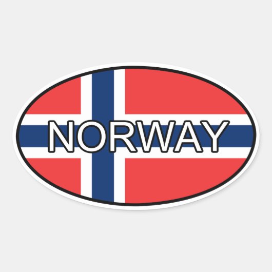 Norwegen Euro Sticker (Vorderseite)
