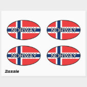Norwegen Euro Sticker (Blatt)