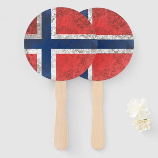 Norwegen Fächer (Vorne und Hinten)