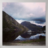 Norwegen Fjord Poster (Vorne)